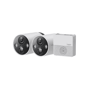 KIT 2 CAMARAS TAPO IP EXTERIOR  TP-LINK  2K  C60 CON BATERIA DE 180 DIAS