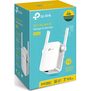 EXTENSOR DE RANGO TP-LINK RE205 AC 750 MBPS WIFI DUAL BAND EXTENSION 
