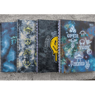 CUADERNO TILIBRA TOP CARTA 7mm 160 Hjs 4 MATERIAS HYPE 