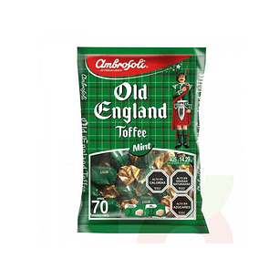 BOLSA CALUGAS OLD ENGLAND TOFFEE MINT AMBROSOLI  70UND.