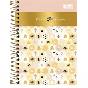 CUADERNO TILIBRA TOP CARTA 7mm 120 Hjs 3 MATERIAS  HONEY BEE  