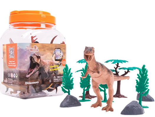 DINOSAURIO POTE 30UN. WENNO  1