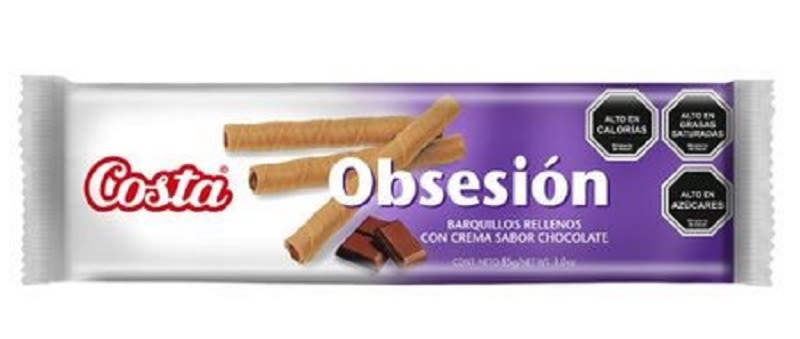 GALLETA OBSESIÓN TRADICIONAL COSTA 85GRS. 1