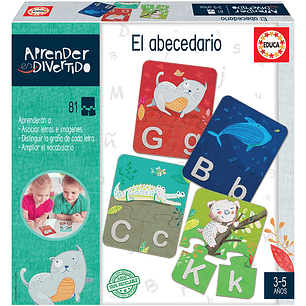 JUEGO APRENDER ES DIVERTIDO EL ABECEDARIO +3