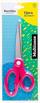 TIJERA COSTURA OFICINA BARRILITO ACERO INOXIDABLE 17,8 CMS T7X 1