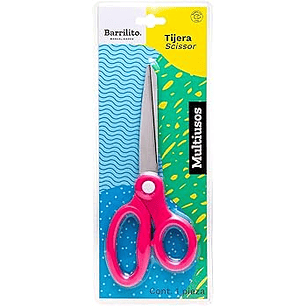 TIJERA COSTURA OFICINA BARRILITO ACERO INOXIDABLE 17,8 CMS T7X