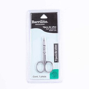 TIJERA MANICURE BARRILITO ACERO INOXIDABLE 