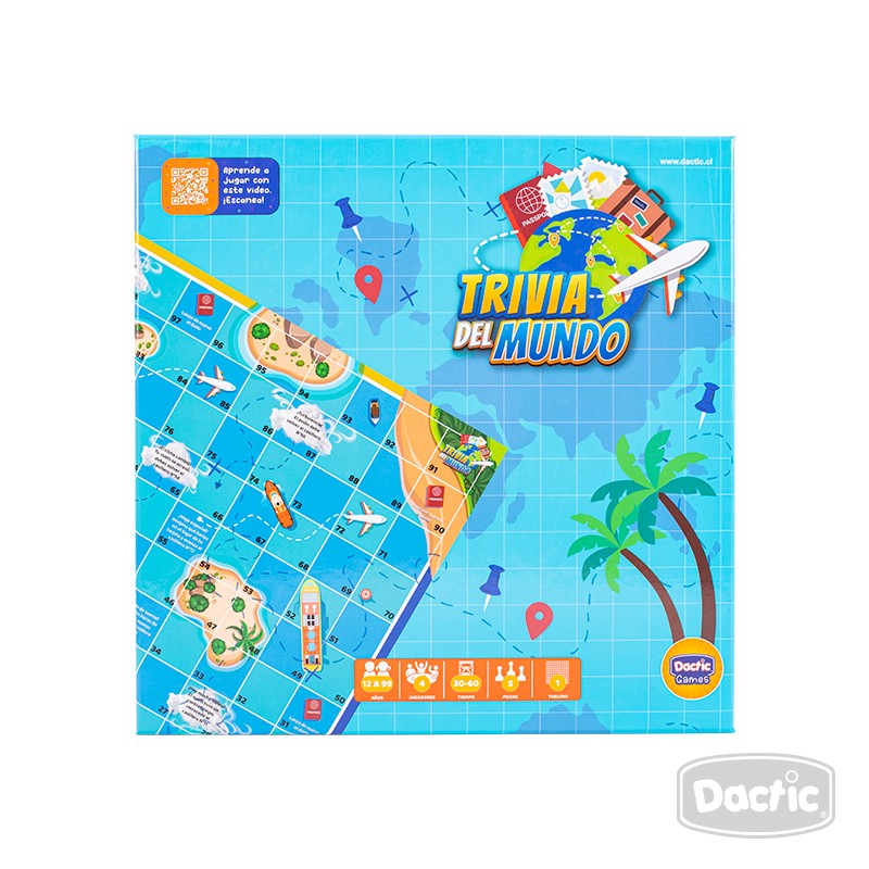 TRIVIA DEL MUNDO +12 DACTIC GAME (D230014) 1