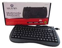 TECLADO MULTIMEDIA ULTRA TECHNOLOGY UT-K115U USB 1