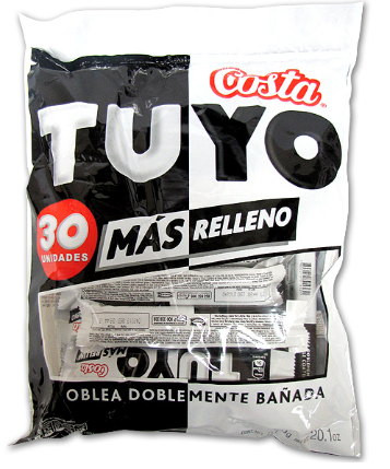 BOLSA TUYO COSTA OBLEA BAÑADA 30 UNID. 1