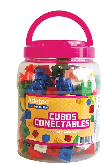 CUBOS CONECTABLES ADETEC 140 PIEZAS 1