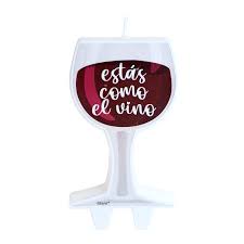 VELA GLAM ESTAS COMO EL VINO 1 UNIDAD 1