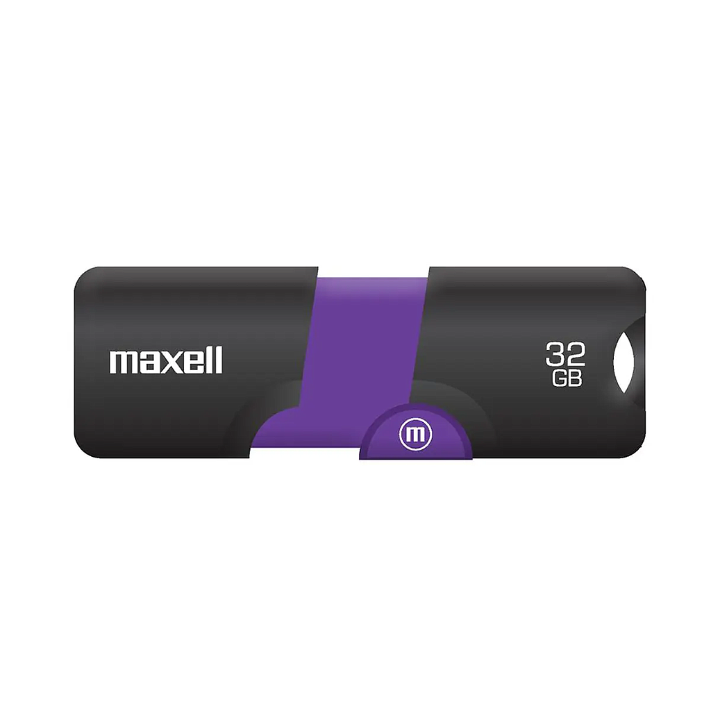 PENDRIVE MAXELL FLIX RETRACTIL 2.0 32GB MORADO 1