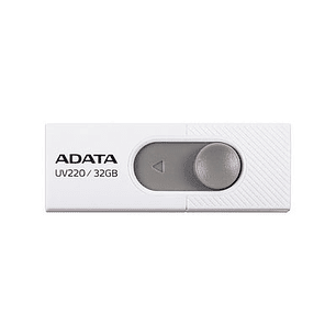 PENDRIVE ADATA 32GB UV220 2.0 RWHGY BLANCO/GRIS