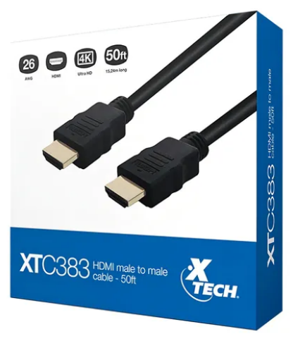 CABLE HDMI XTECH XTC-383 15,24 METROS 1