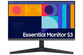 MONITOR SAMSUNG ESSENTIAL LS24D300GALXZS 24'' FHD 100HZ IPS PLANO VGA/HDMI 1
