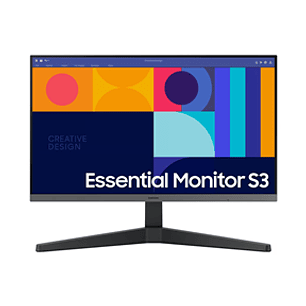 MONITOR SAMSUNG ESSENTIAL LS24D300GALXZS 24'' FHD 100HZ IPS PLANO VGA/HDMI