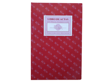 LIBRO DE ACTAS REM 400 Hjs COMPOSICION 1