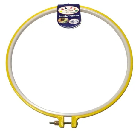 BASTIDOR REDONDO PLASTICO 29 CMS. NILSA 1