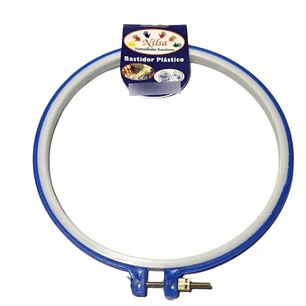 BASTIDOR REDONDO PLASTICO 20 CMS. NILSA