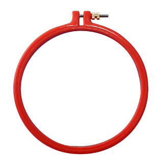 BASTIDOR REDONDO PLASTICO 15 CMS. NILSA