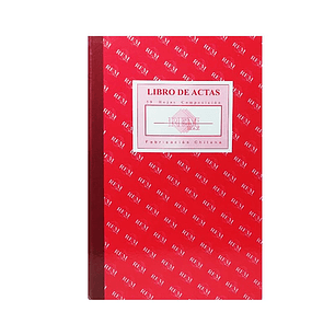 LIBRO DE ACTAS REM 50 HJS COMPOSICION