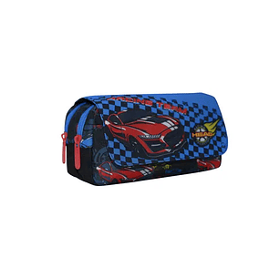 ESTUCHE HEAD ERASER SPEED CAR NEGRO