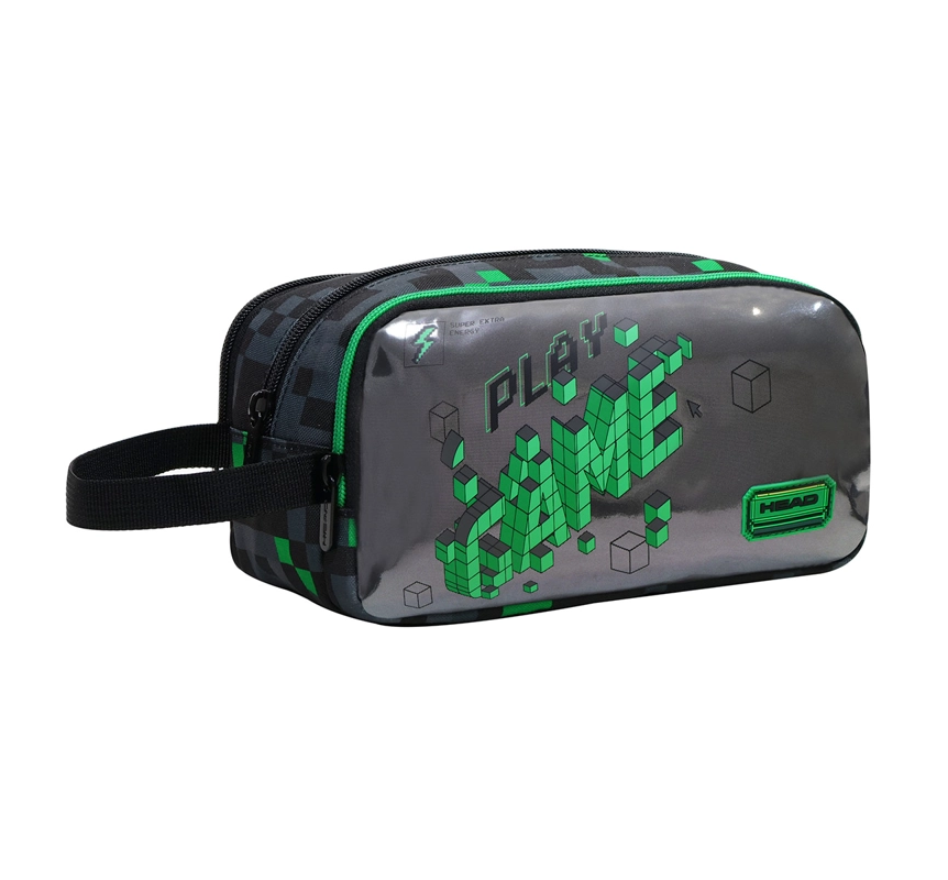 ESTUCHE HEAD ATOS PIXELES NEGRO 1