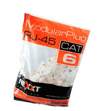 CONECTOR RJ45 NEXXT CAT6 AW102NXT04 PACK 100 UNIDADES 1