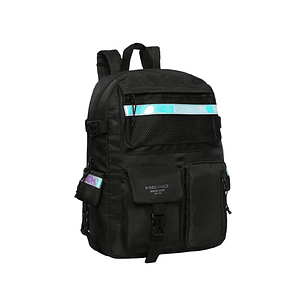 MOCHILA HEAD ESCALADE HOLOGRAFHIC NEGRO 28 LTS