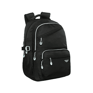 MOCHILA HEAD MIURA NEGRO MENTA 31 LTS