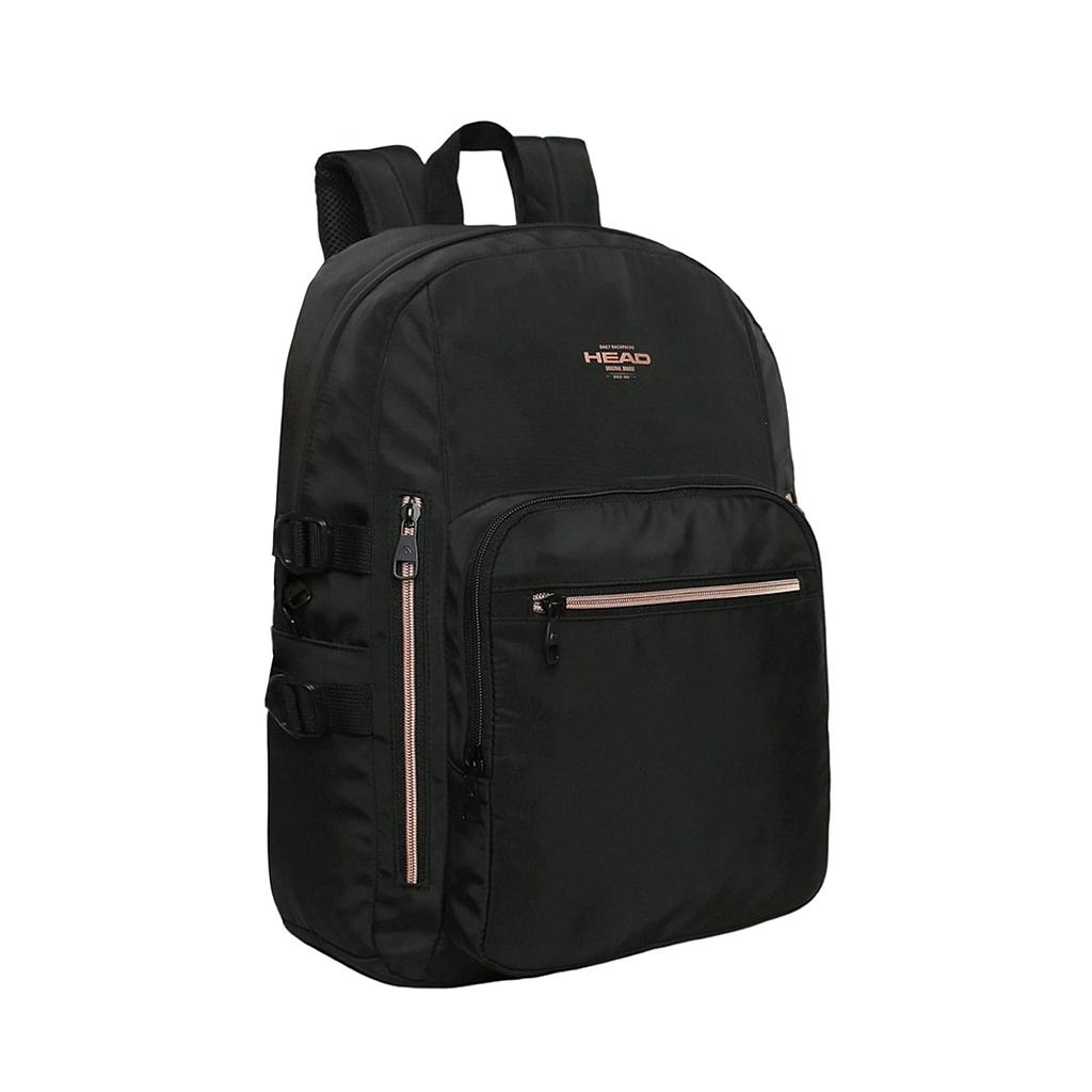MOCHILA HEAD KONA NEGRO ROSE GOLD 30 LTS 1