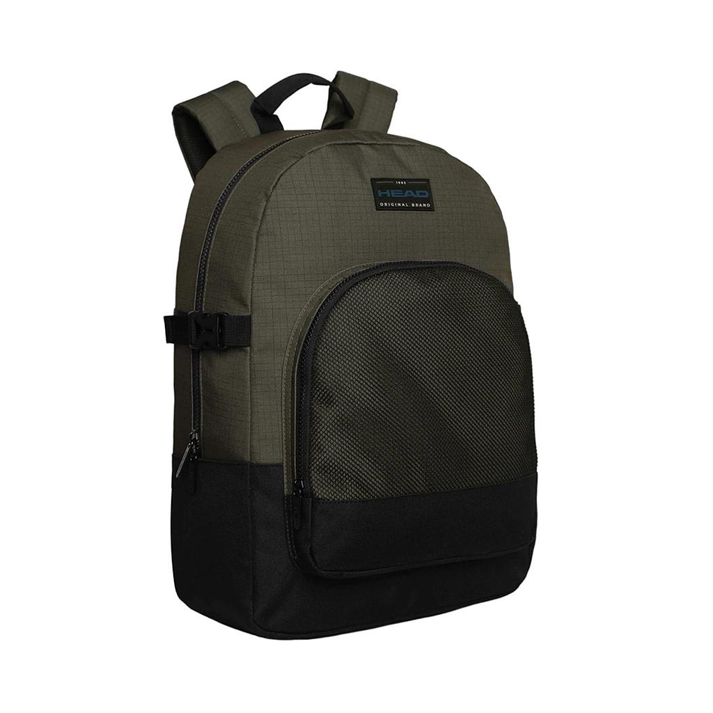 MOCHILA HEAD ESCAPE CUADROS VERDE 25 LTS 1