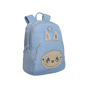 MOCHILA HEAD BALLOON MUÑECO CELESTE 26 LTS
