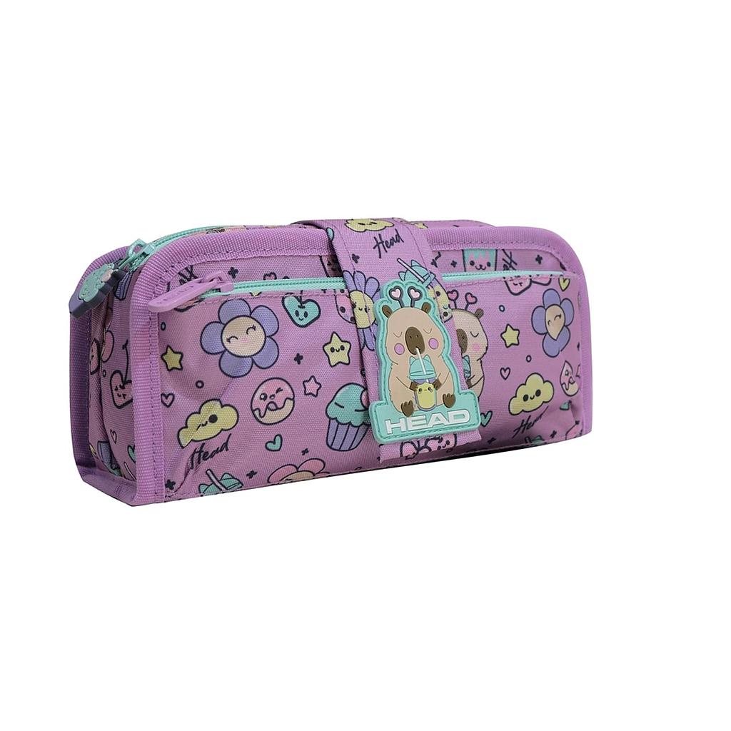 ESTUCHE HEAD CHERRY CAPIBARA MORADO 1