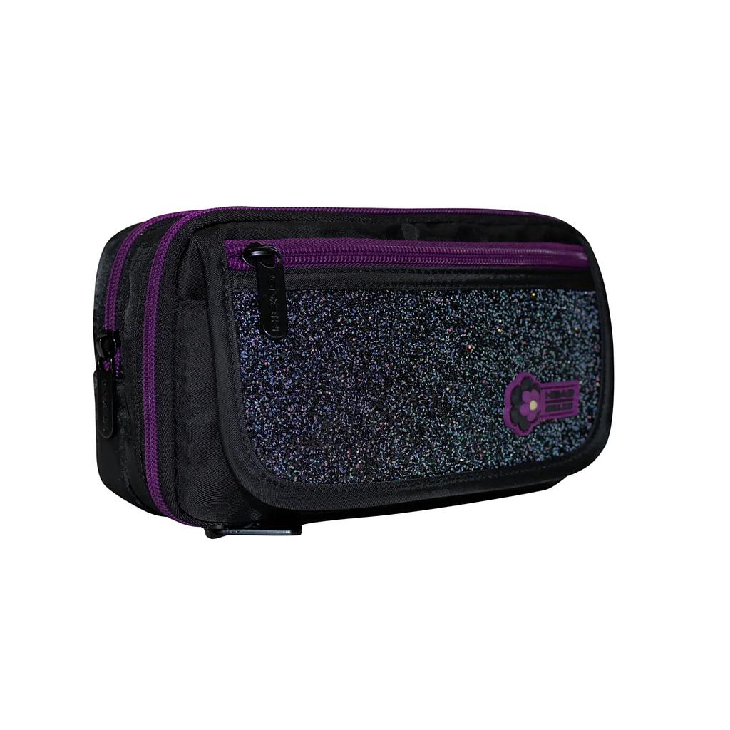 ESTUCHE HEAD PENCIL GLITTER NEGRO 1