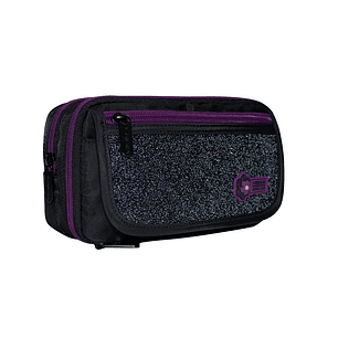 ESTUCHE HEAD PENCIL GLITTER NEGRO