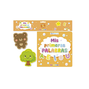LIBRO DE BAÑO BURBUJITAS MIS PRIMERAS PALABRAS MUNDICROM +3a.