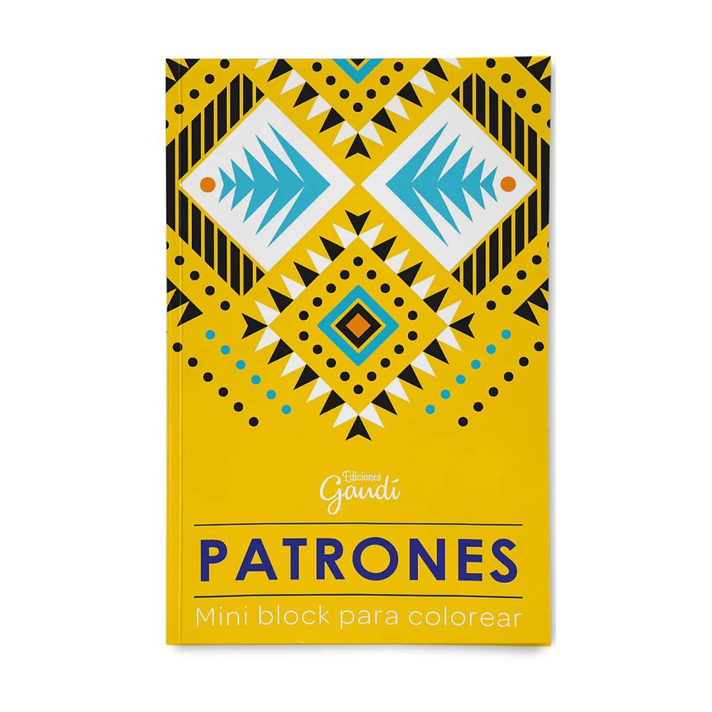 BLOCK MINI PARA COLOREAR PATRONES (EDICION GAUDÍ) 1