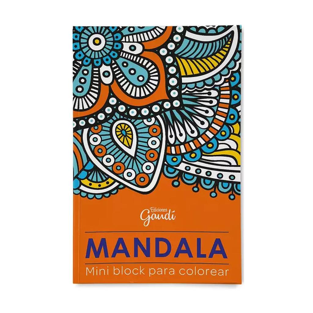 BLOCK MINI PARA COLOREAR MANDALAS (EDICION GAUDÍ) 1