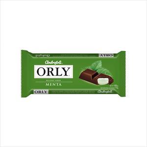 CHOCOLATE ORLY MENTA AMBROSOLI 95GRS. 1