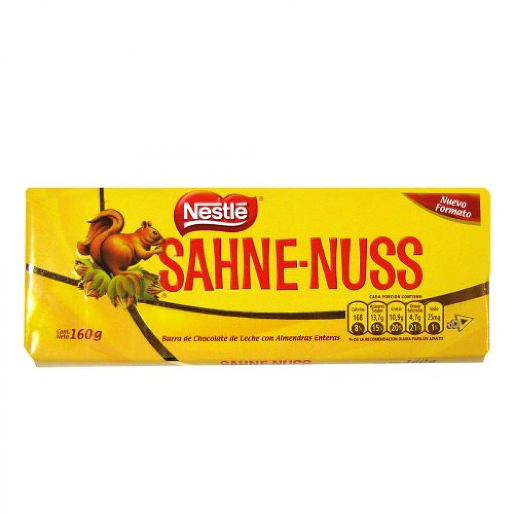 CHOCOLATE SAHNE NUSS  160 GRS. 1