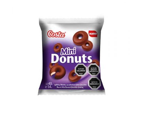 GALLETAS COSTA MINI DONUTS 40 GRS. 1