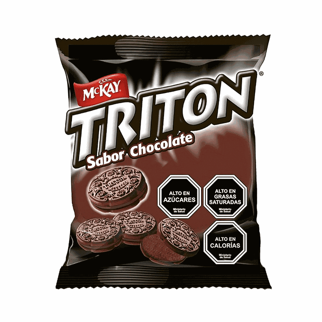 GALLETAS MACKAY MINI TRITON CHOCOLATE 40GRS. 1