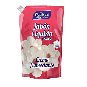 JABON LIQUIDO BALLERINA 1000 ML DOYPACK CREMA HUMECTANTE