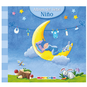 LIBRO MUNDICROM ALBUM DEL BEBE NIÑO