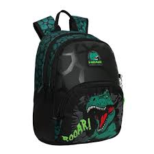 MOCHILA HEAD GUM DINO STONE VERDE 17 LTS 1