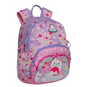 MOCHILA HEAD GUM FRINDS ROSADO 17 LTS