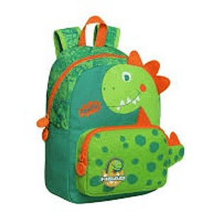 MOCHILA HEAD POP CUTE DINO VERDE 8 LTS