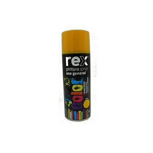 PINTURA SPRAY REX USO GENERAL AMARILLO 400ML 